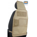 Органайзер на спинку переднего сиденья автомобиля с держателем планшета. Искусственная кожа. 